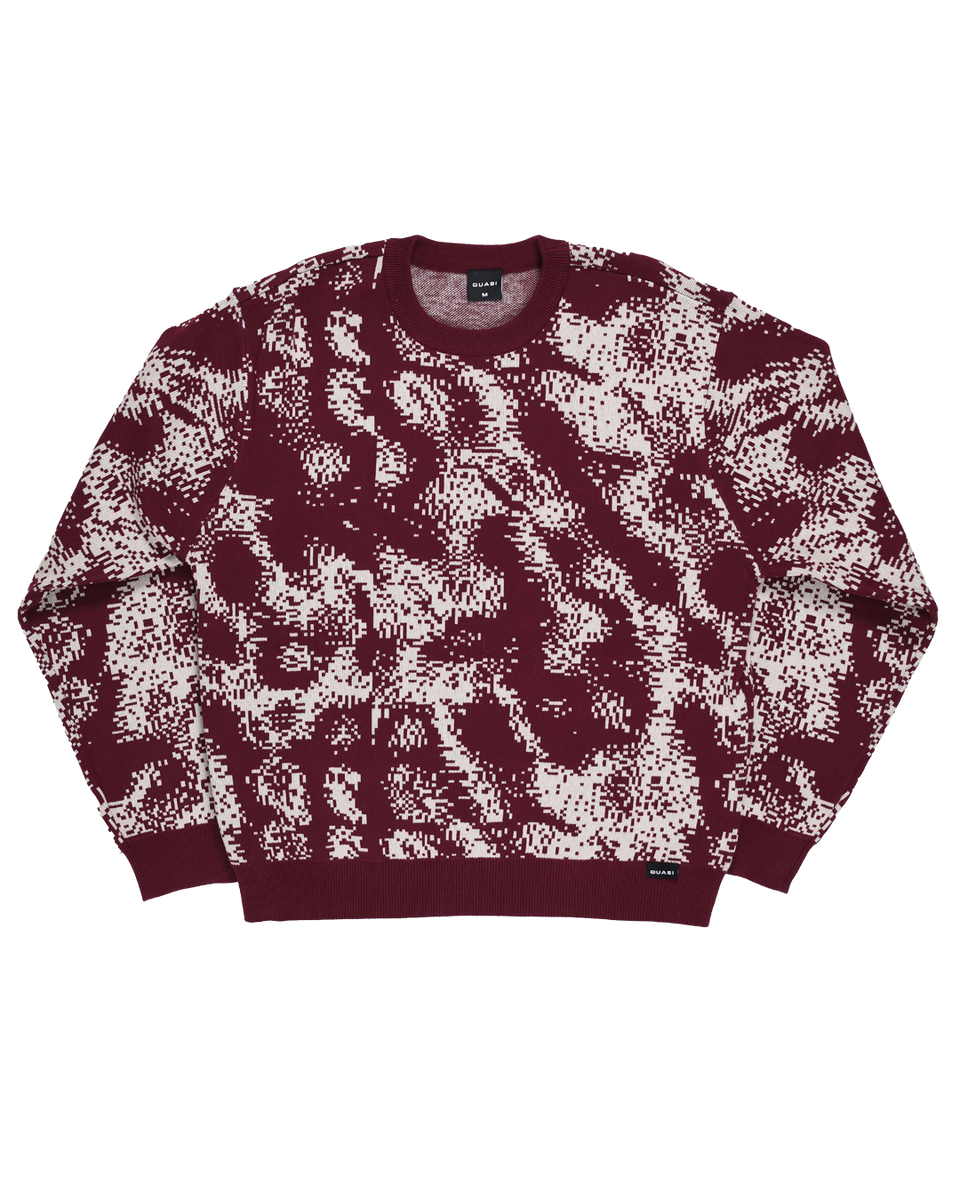 メンズ QUASI Hymn Sweater Eggplant M ニット