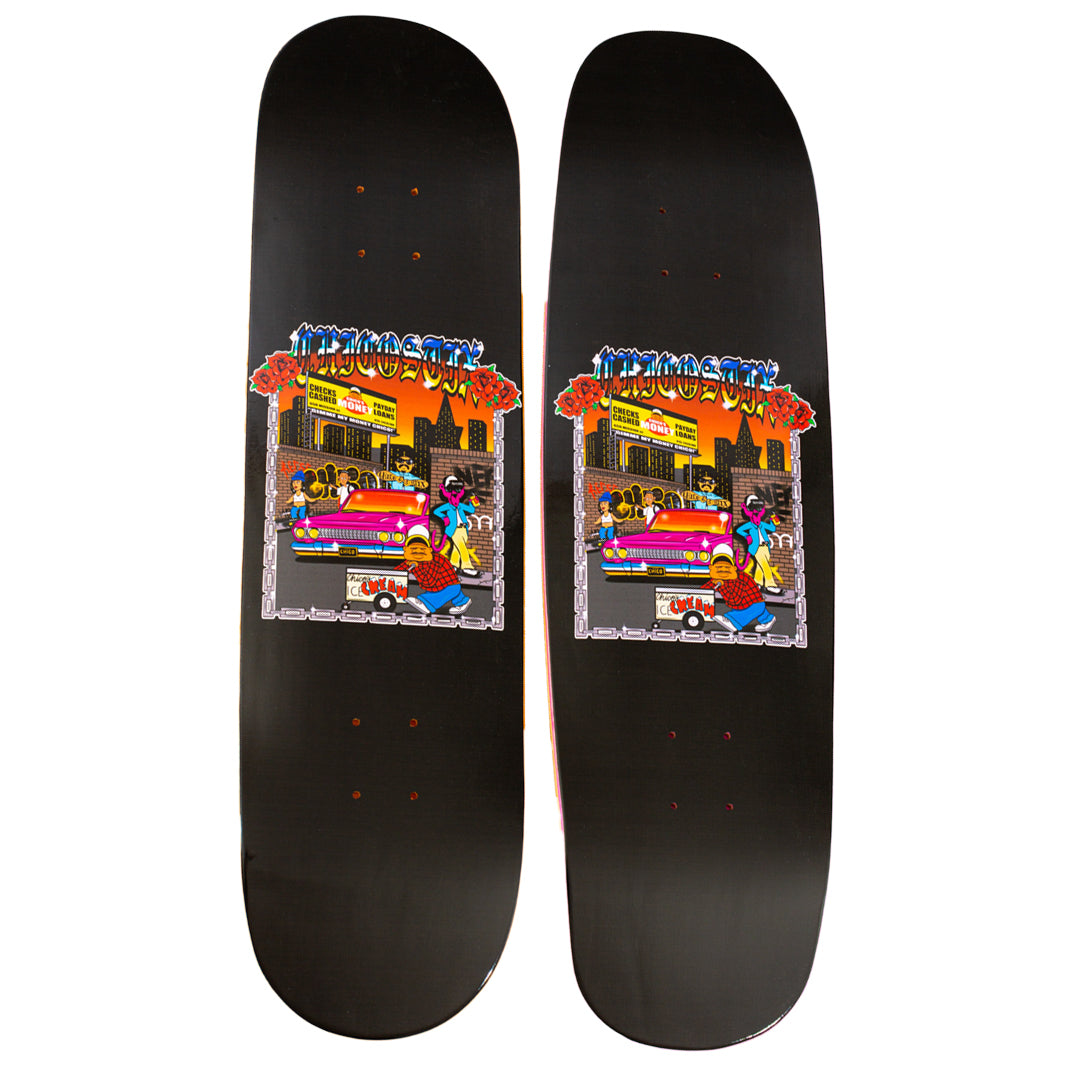Chico Stix - Lowrider - Skateboard Deck – Heritage SKTBDS
