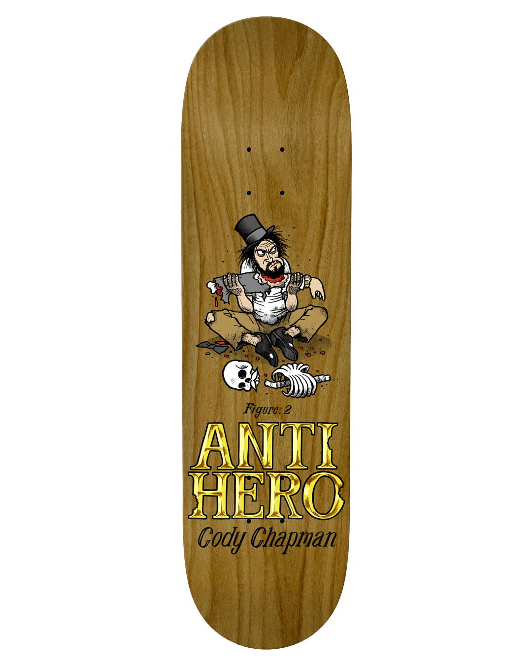 スケートボード ANTIHERO EAT THE RICH DECK Heritage SKTBDS - AntiHero - Chapman Eat The Rich 8.32