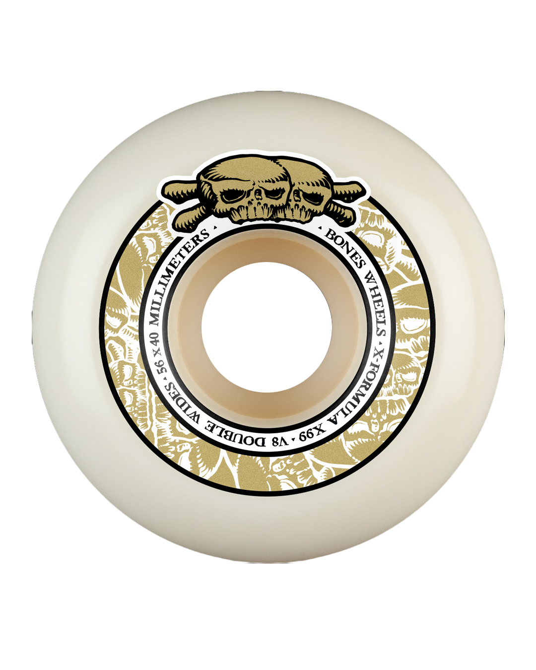 Heritage SKTBDS - Bones - X-Formula Skateboard Wheels Double Wides Heritage SKTBDS - Bones - X-Formula Skateboard Wheels Double Wides