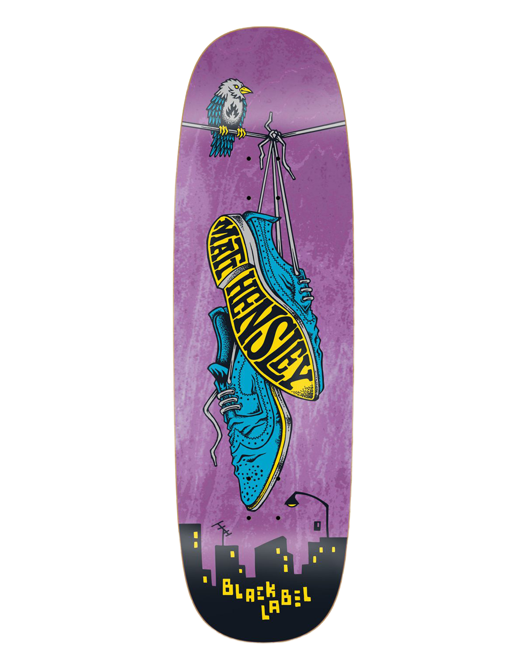 新品BLACKLABEL9.5 lucero Heritage SKTBDS - Black Label - John Lucero Racing Stripe reissue