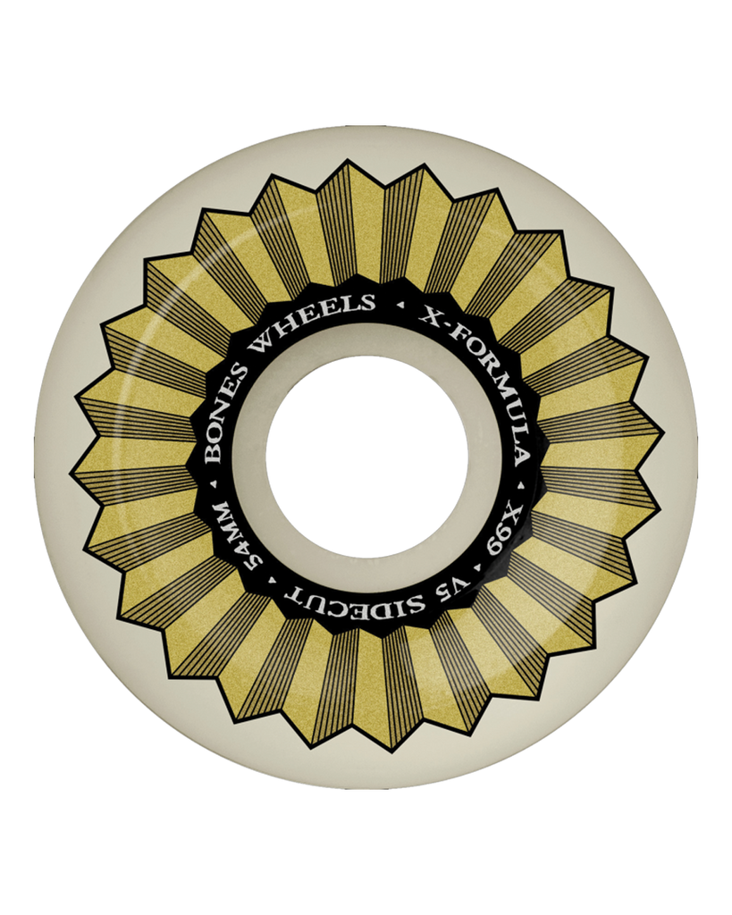 Heritage SKTBDS - Bones - X Formula Sidecuts 58mm 99a - Skateboard