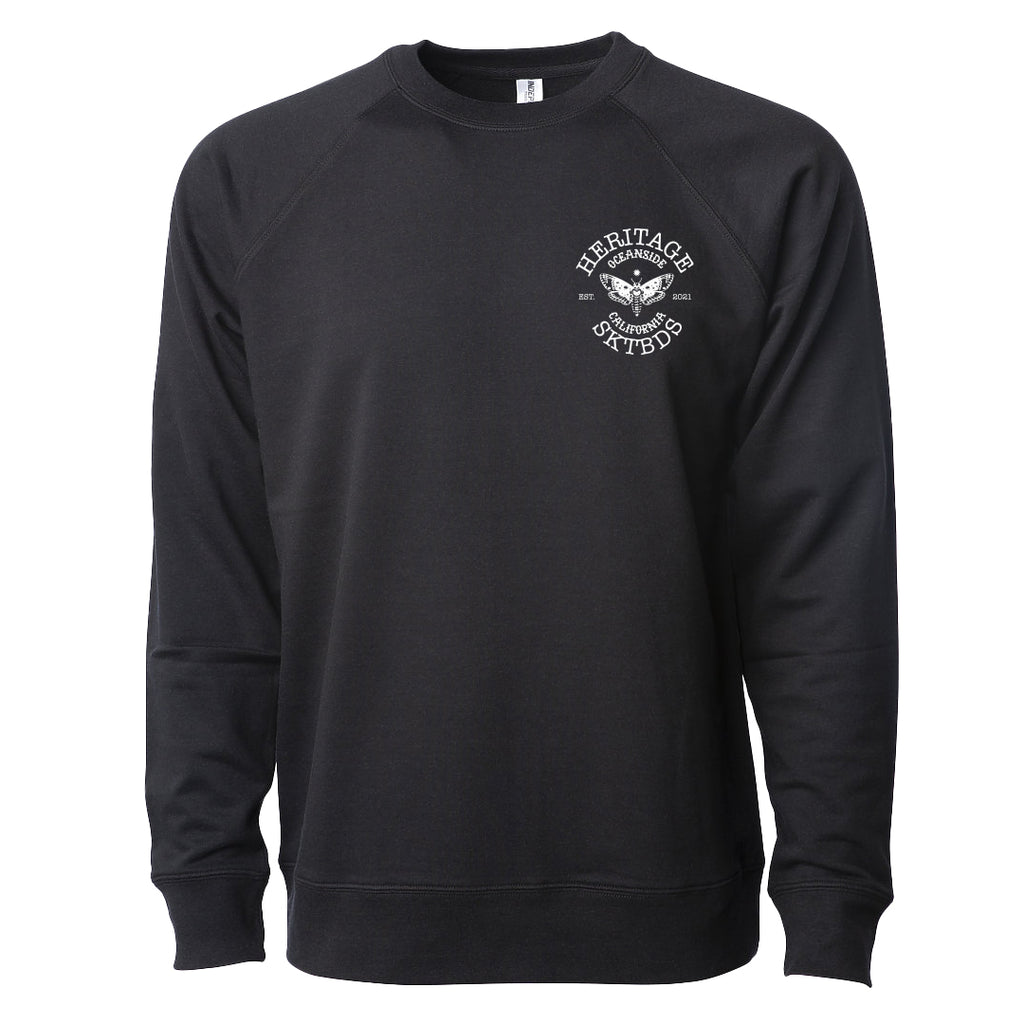 HeritageSKTBDS-Crewneck Sweatshirts - Black