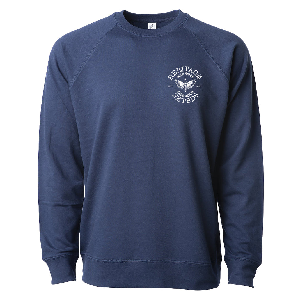 HeritageSKTBDS-Crewneck Sweatshirts - Navy