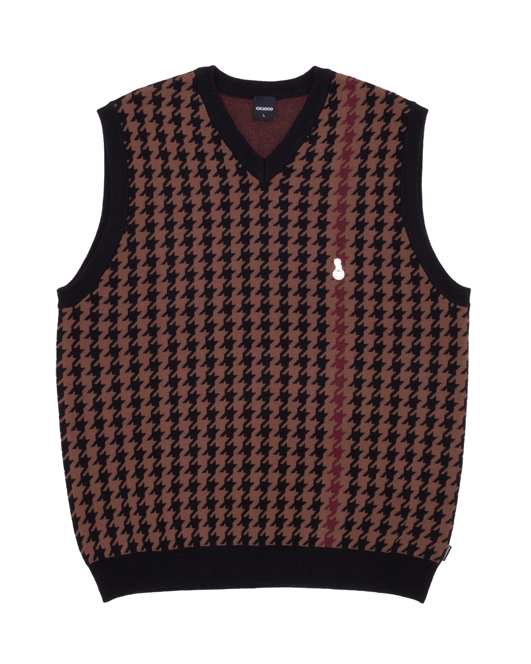 Heritage SKTBDS - GX-1000 - Brown - Jacquard Knit Floral Sweater