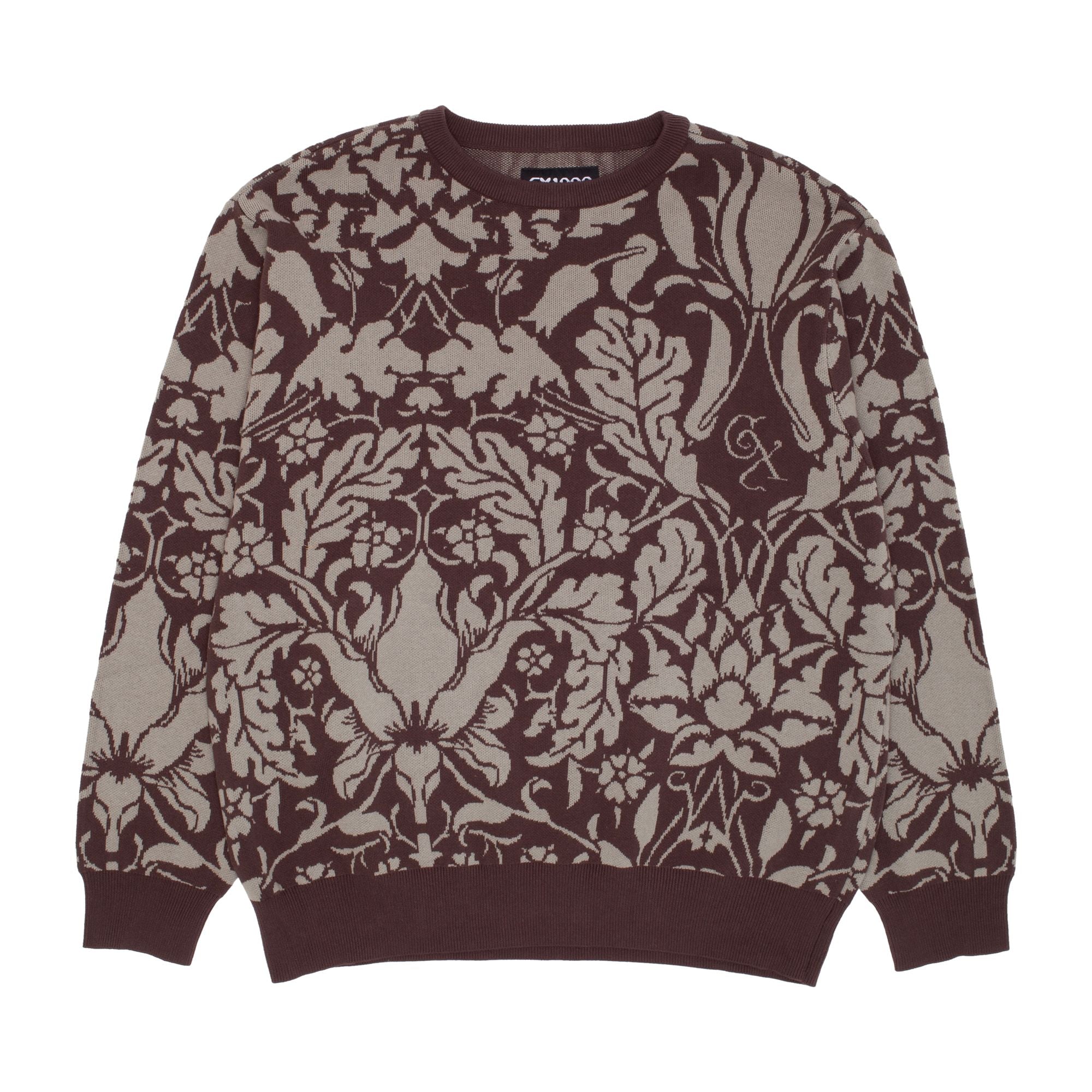 Heritage SKTBDS - GX-1000 - Jacquard Knit Zip Up - Black