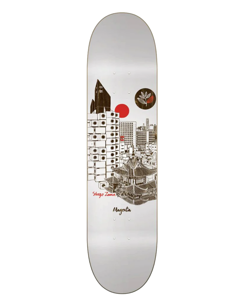 Heritage SKTBDS - Magenta - Shogo Zama Rooftop - Skateboard Deck
