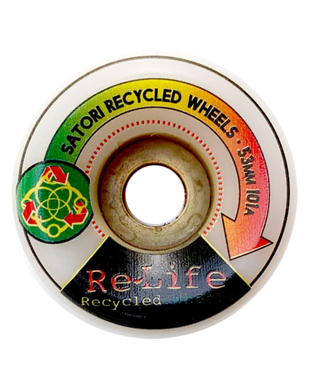 Satori - 54MM Re-Life Recycled 101A CONICAL - Skateboard