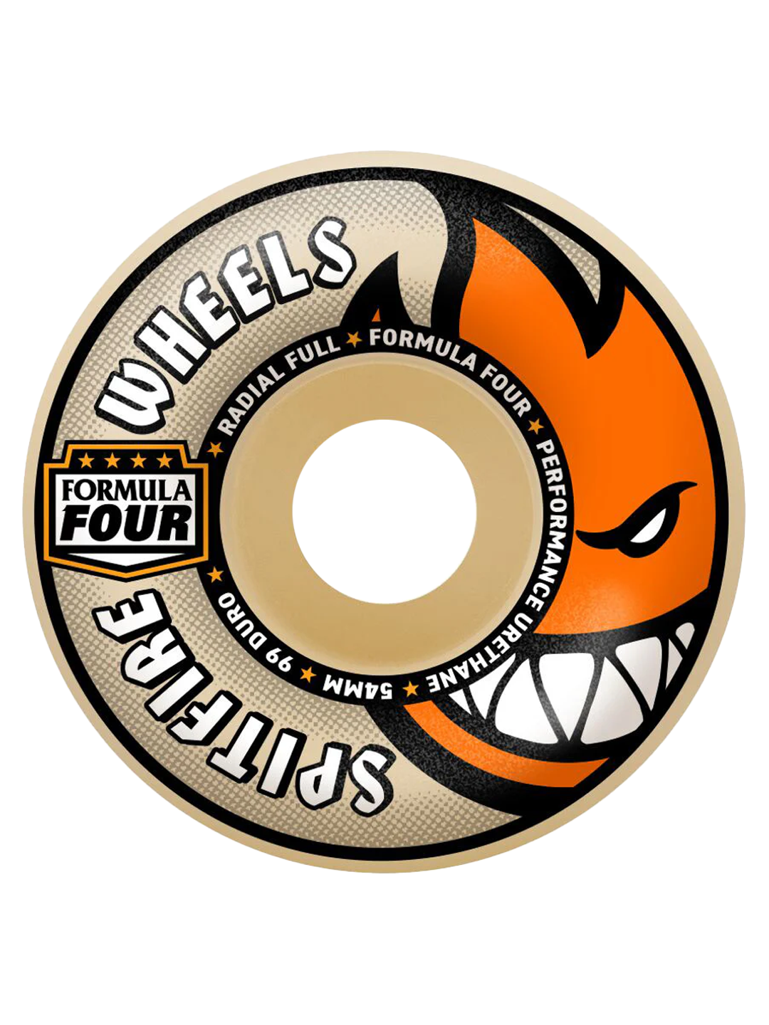 Heritage SKTBDS - Spitfire Wheels - F4 99 Radial Full Blue 55mm