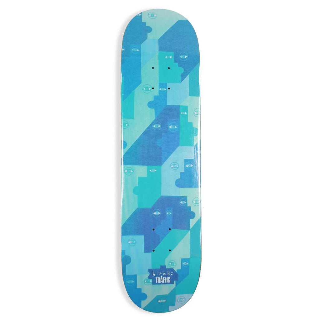 HeritageSKTBDS -Traffic Skateboards - Hiroki Cubeism -  Skateboard Deck