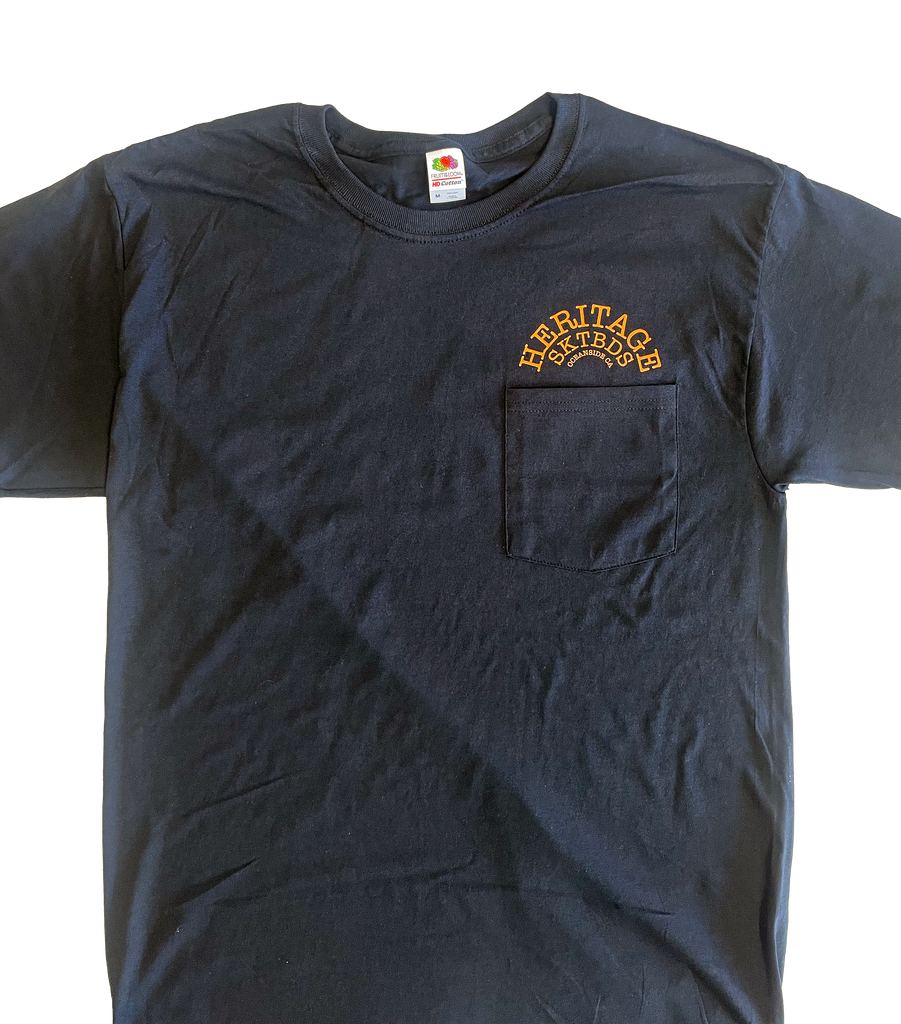 HeritageSKTBDS - Pocket Tees - black