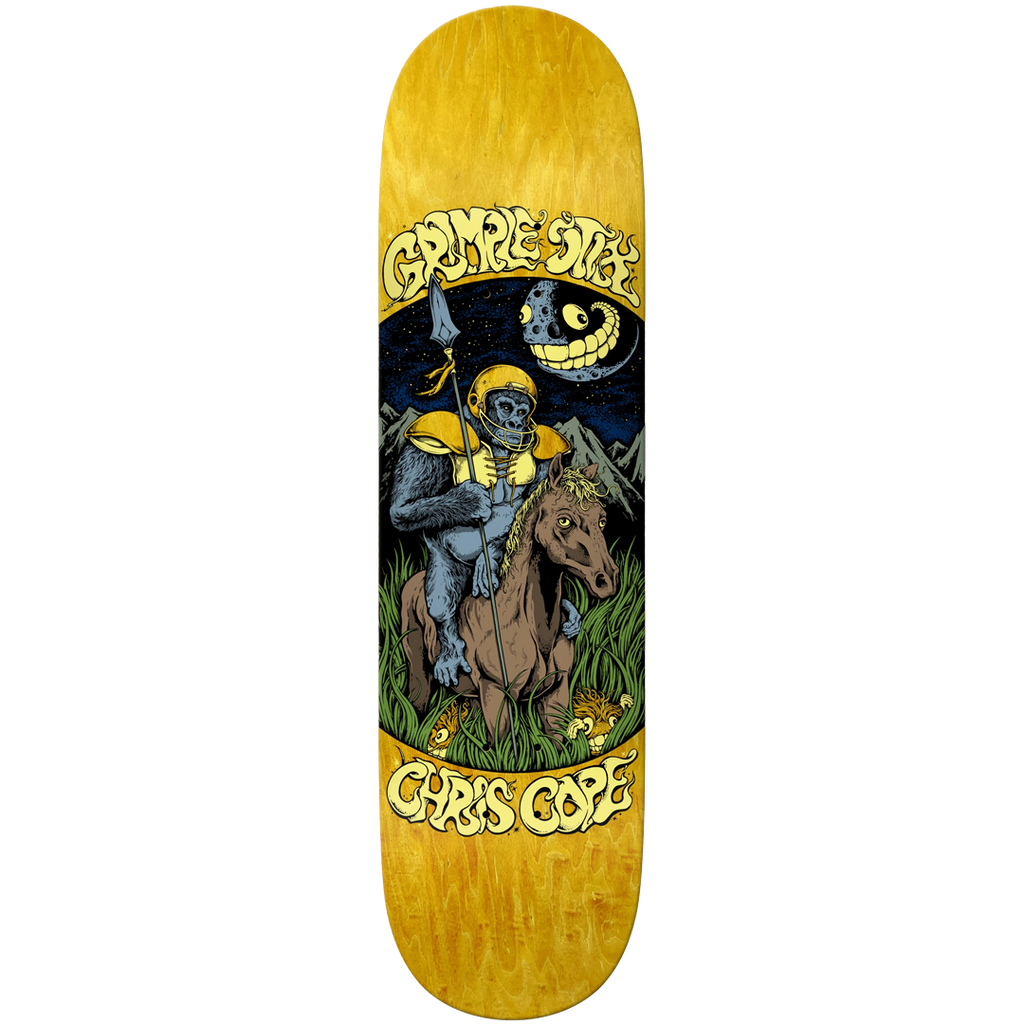 HeritageSKTBDS-AntiHero - Chris Cope - Grimple Stix Guest Model - 8.5 - Skateboard Deck
