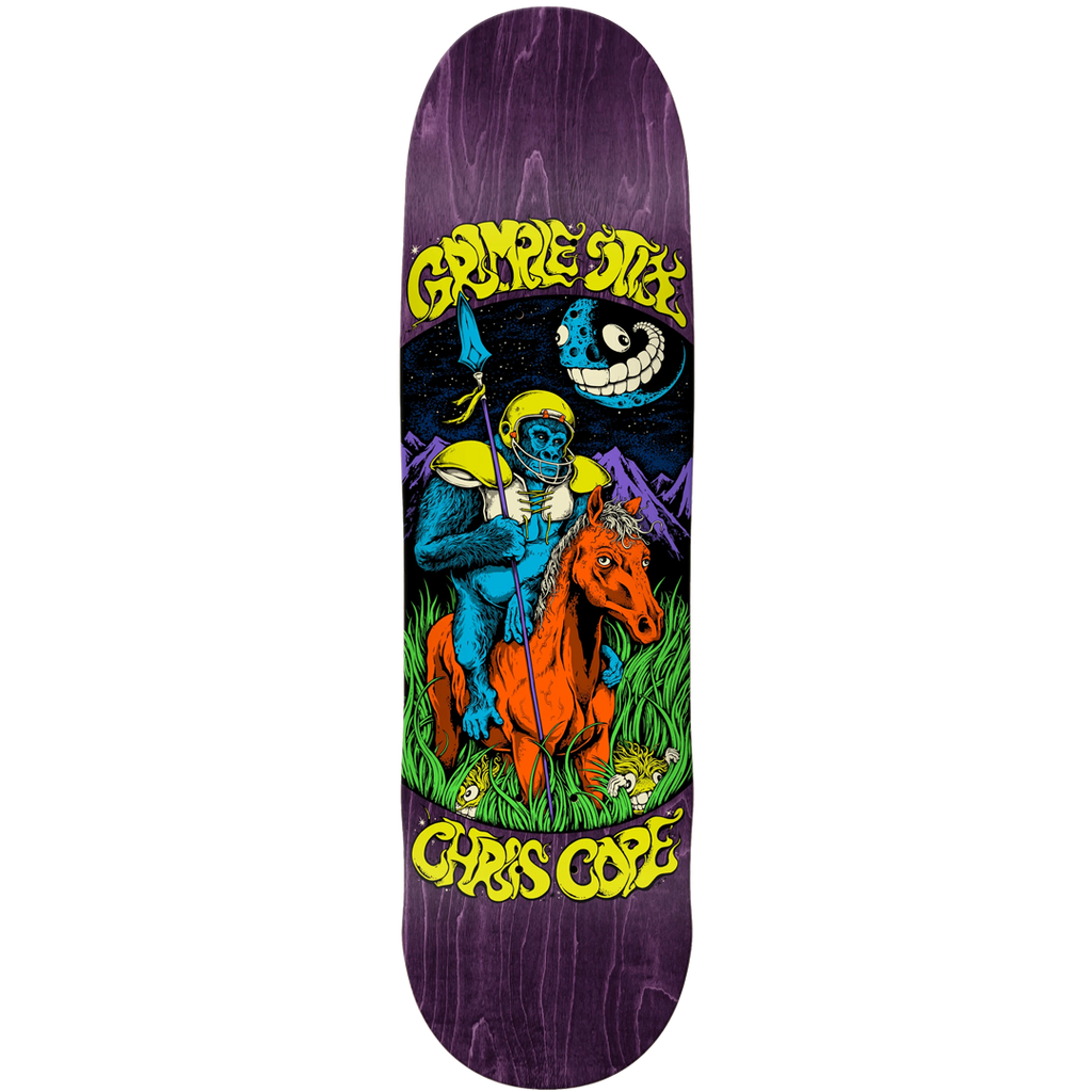 HeritageSKTBDS-AntiHero - Chris Cope - Grimple Stix Guest Model - 8.75 - Skateboard Deck
