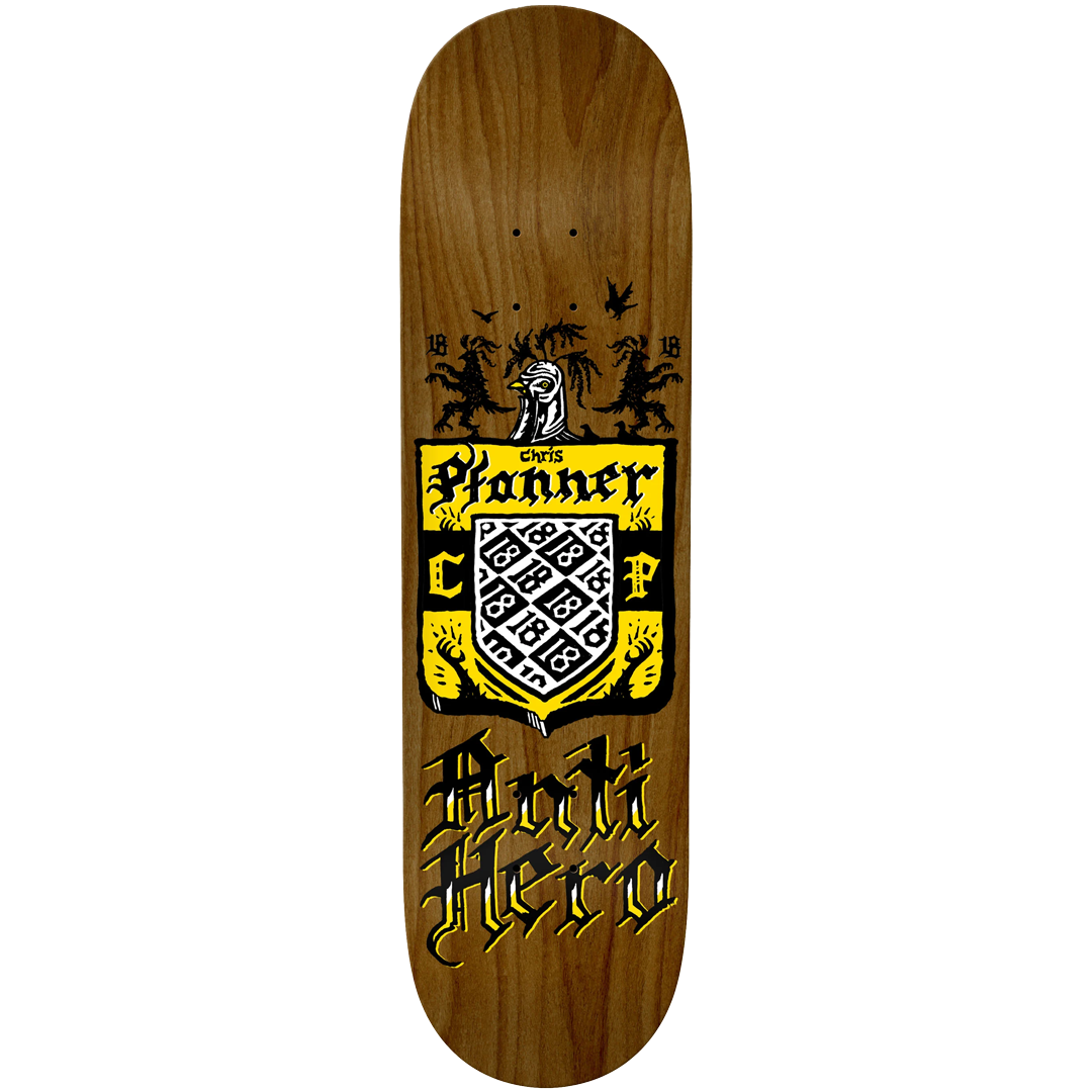 Anti Hero Pfanner Coat of Arms 8.4インチ Heritage SKTBDS - AntiHero Skateboards - PFANNER COAT OF ARMS 8.4