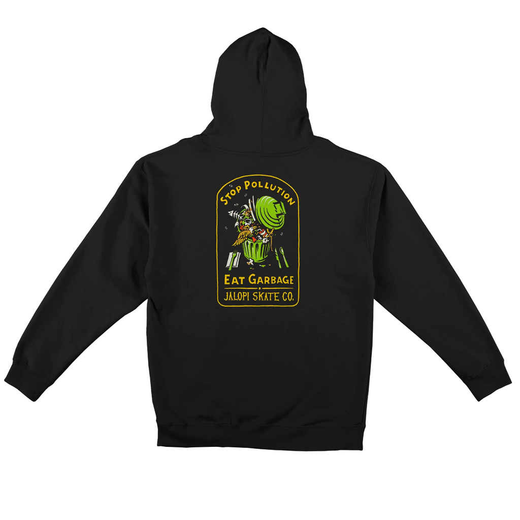 heritageSKTBDS-AntiHero - Jalopi Stop Pollution -  Hooded Sweatshirt-back