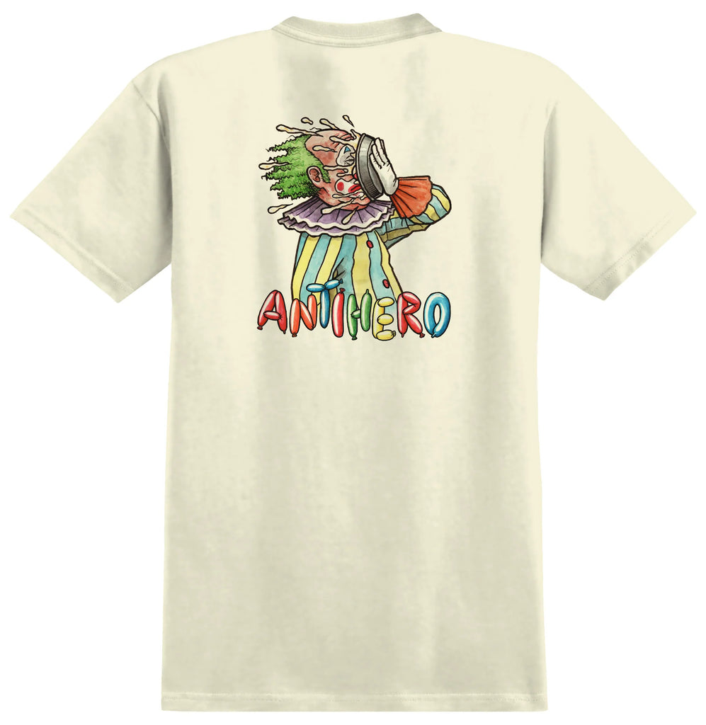Heritage-SKTBDS-AntiHero Skateboards - Bozos cream - T-Shirt -back