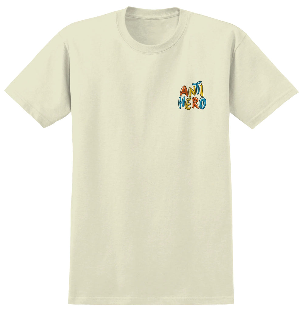 HeritageSKTBDS-AntiHero Skateboards - Bozos cream - T-Shirt -front
