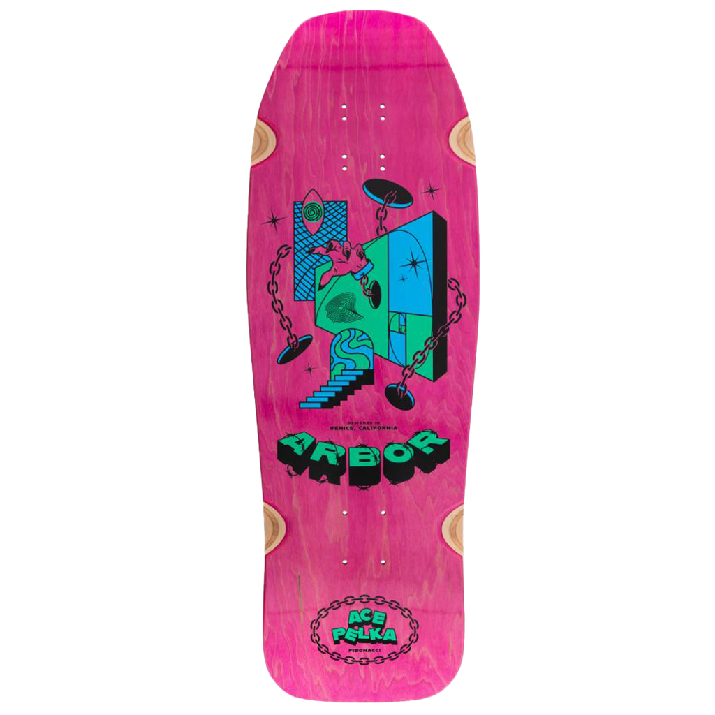 HeritageSKTBDS-Arbor  - Ace Pelka 10.0 Fibonacci - Skateboard Deck