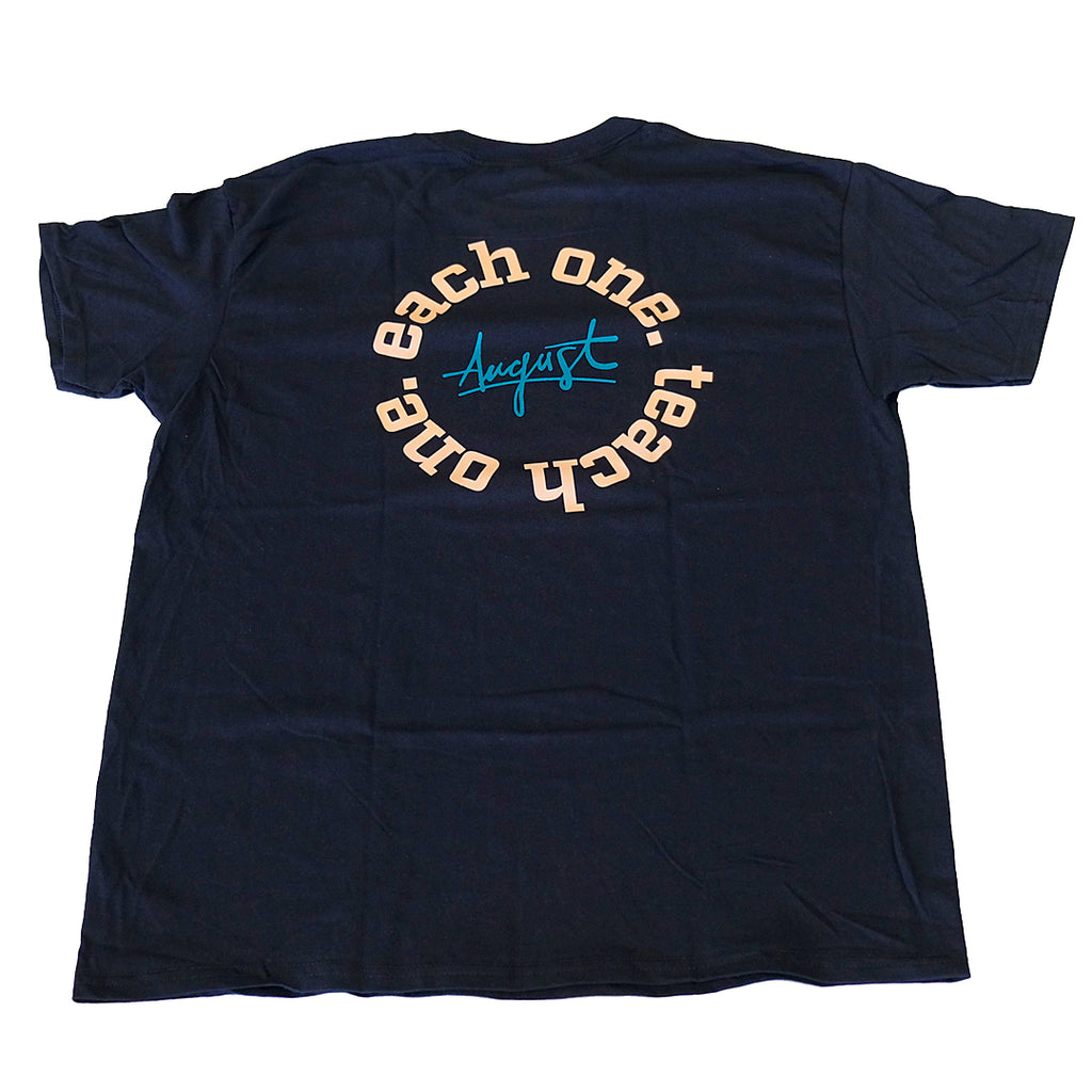 Heritage-SKTBDS-August Attire - Each One Teach One T-Shirt - Black back