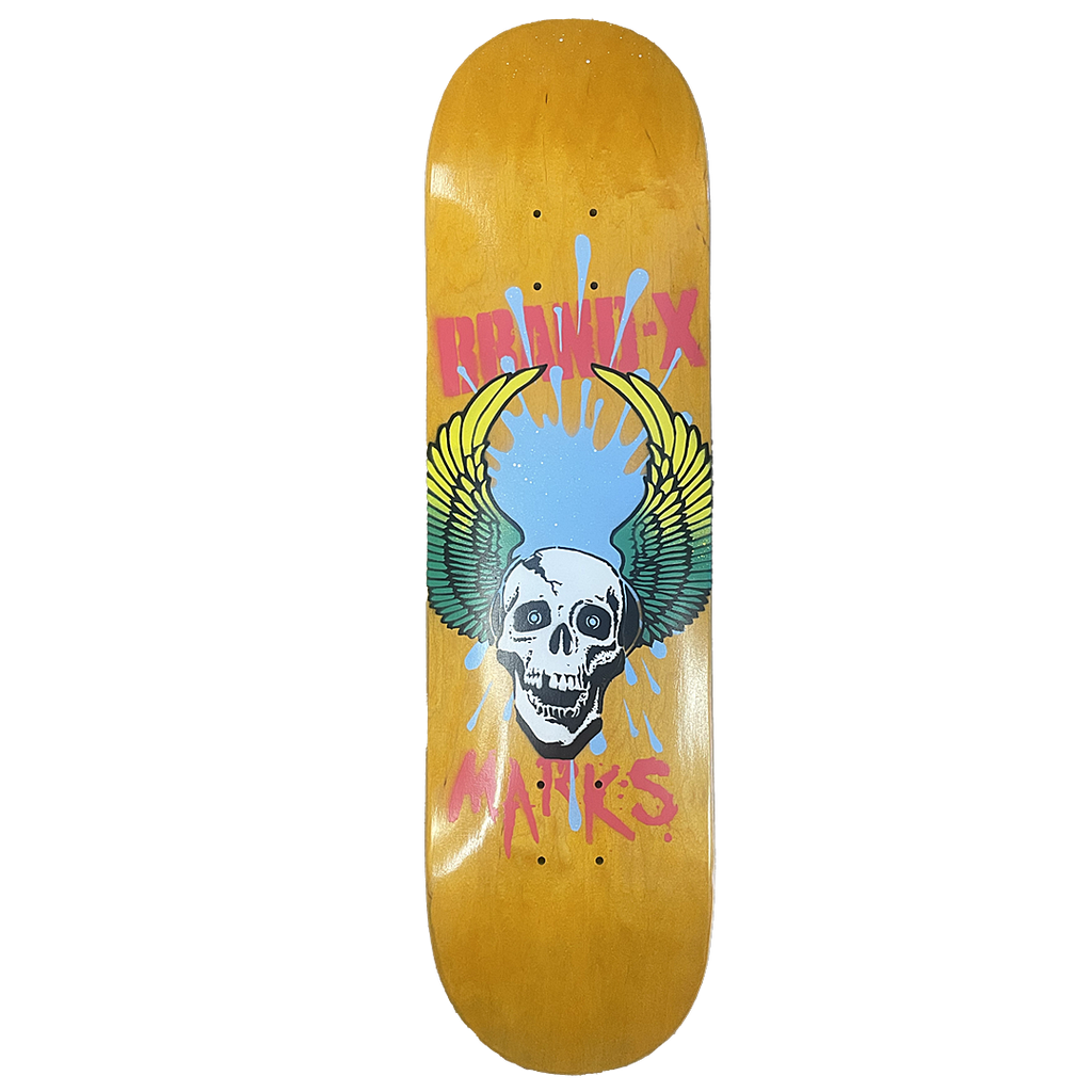 HeritageSKTBDS-Brand-X - Brent Marks Pro Model - 8.125-Skateboard Deck
