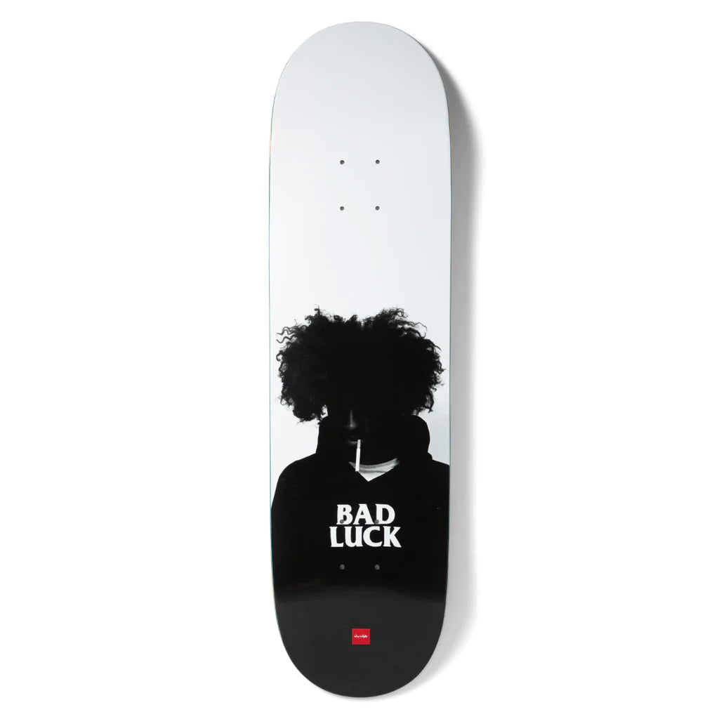 HeritageSKTBDS-Chocolate - Carlos Aikens Bad Luck - Skateboard Deck
