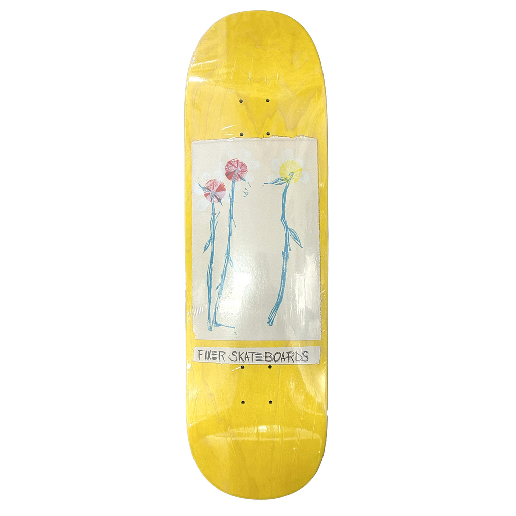 HeritageSKTBDS-Fixer - Flower Plower shaped 9 - Skateboard Deck