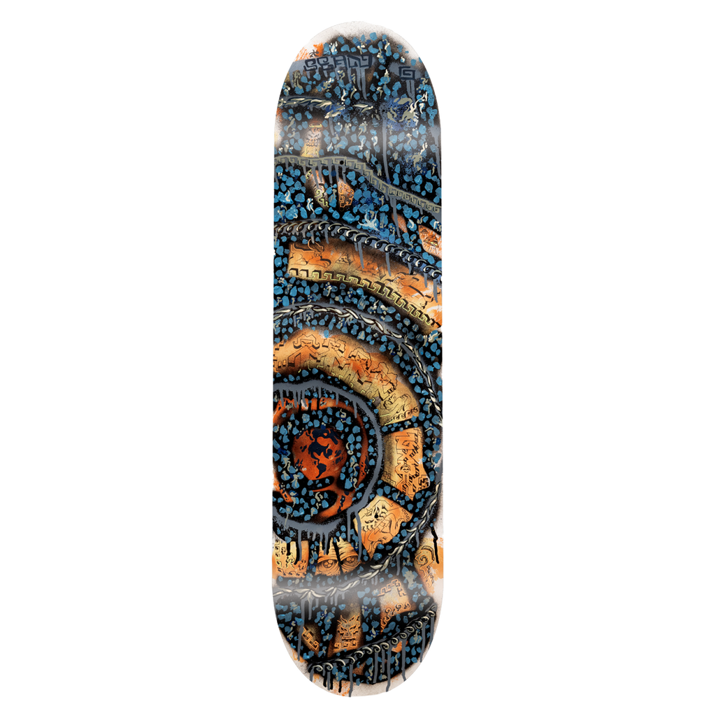HeritageSKTBDS-GX-1000 - Ice Walls "Greene" - 8.5 - Skateboard Deck