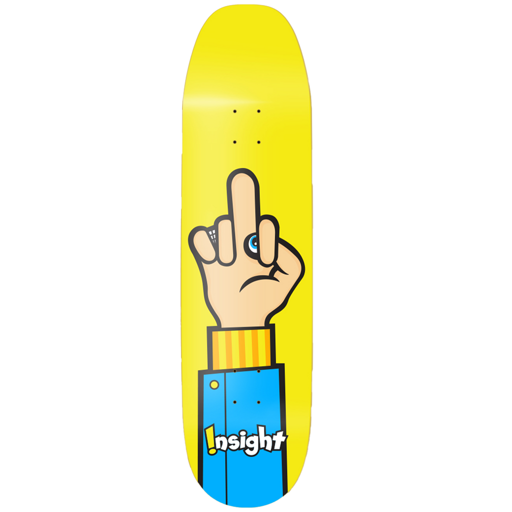 HeritageSKTBDS-Insight - The Finger - 8.5 - Skateboard Deck