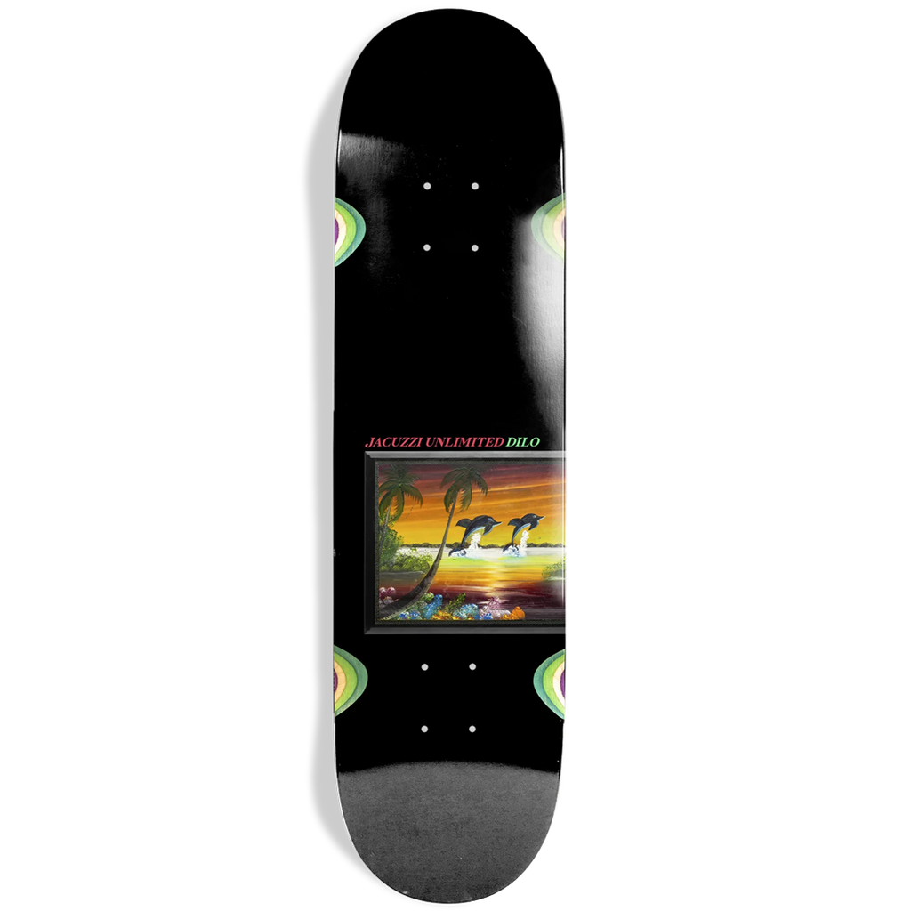 HeritageSKTBDS-Jacuzzi - John Dilo Flipper - EX7 8.5 - Skateboard Deck